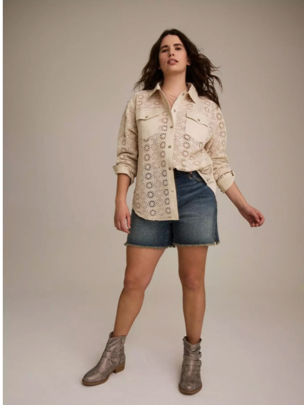 Torrid - Festi Oversized Shacket